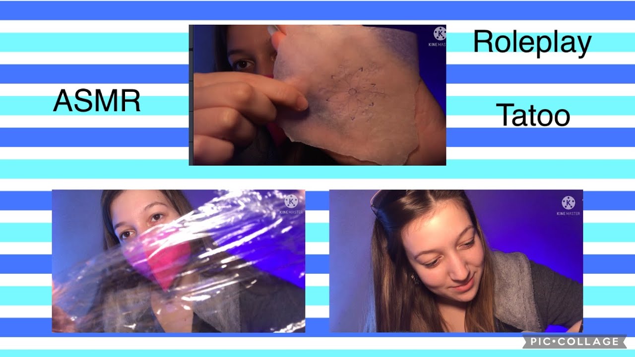 ASMR ITA | ROLEPLAY TI FACCIO UN TATUAGGIO IN MODALITÀ ASMR ❤️🤍