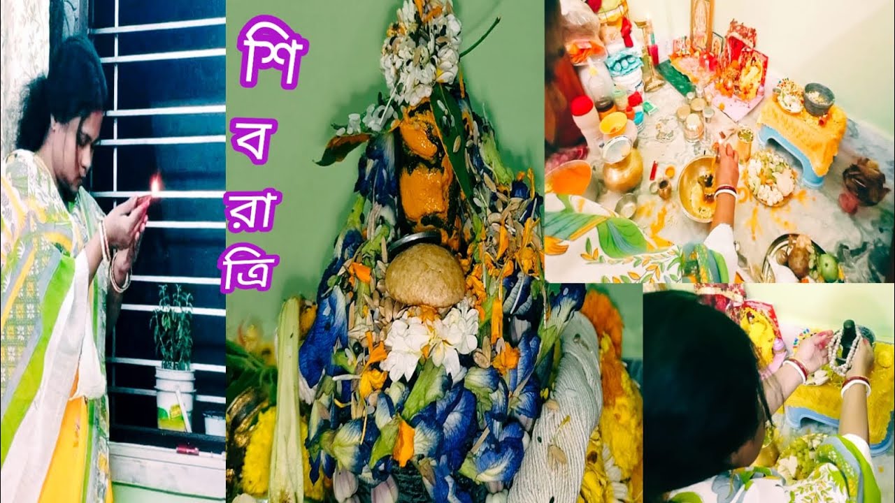 ঘরবাড়ি পরিষ্কার করে ভক্তিভরে শিবপূজ করলাম#soma28