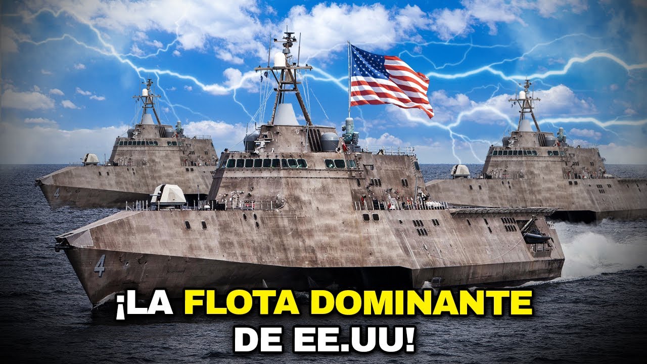 Los BUQUES m&aacute;s PODEROSOS (y GIGANTES) de EE.UU en acci&oacute;n