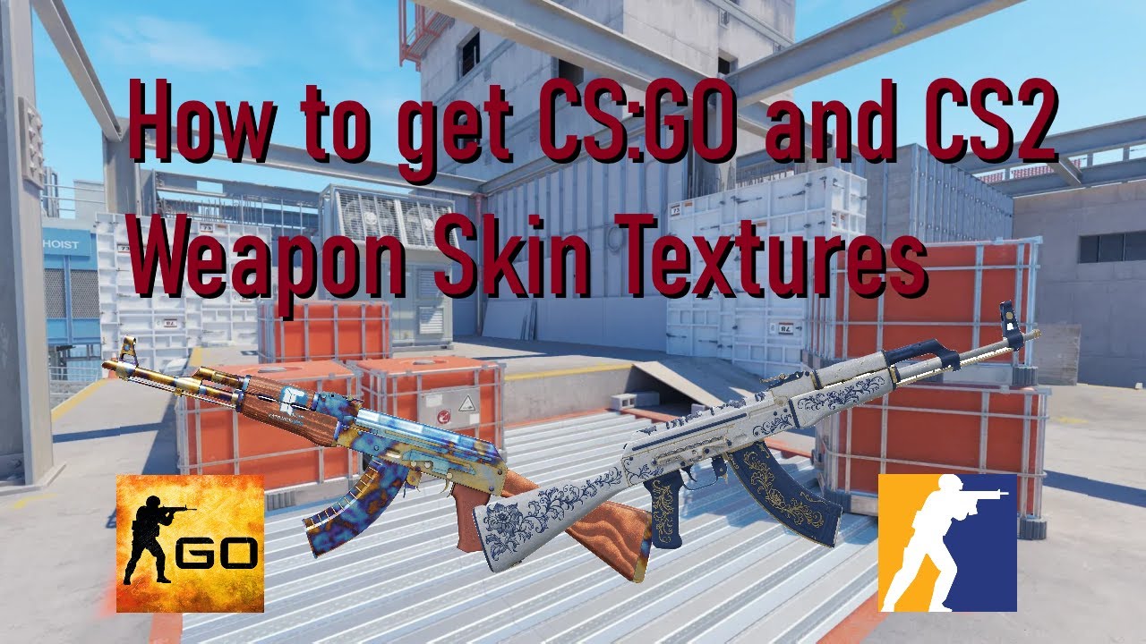 How to get ALL CS:GO and CS2 weapon skin textures!