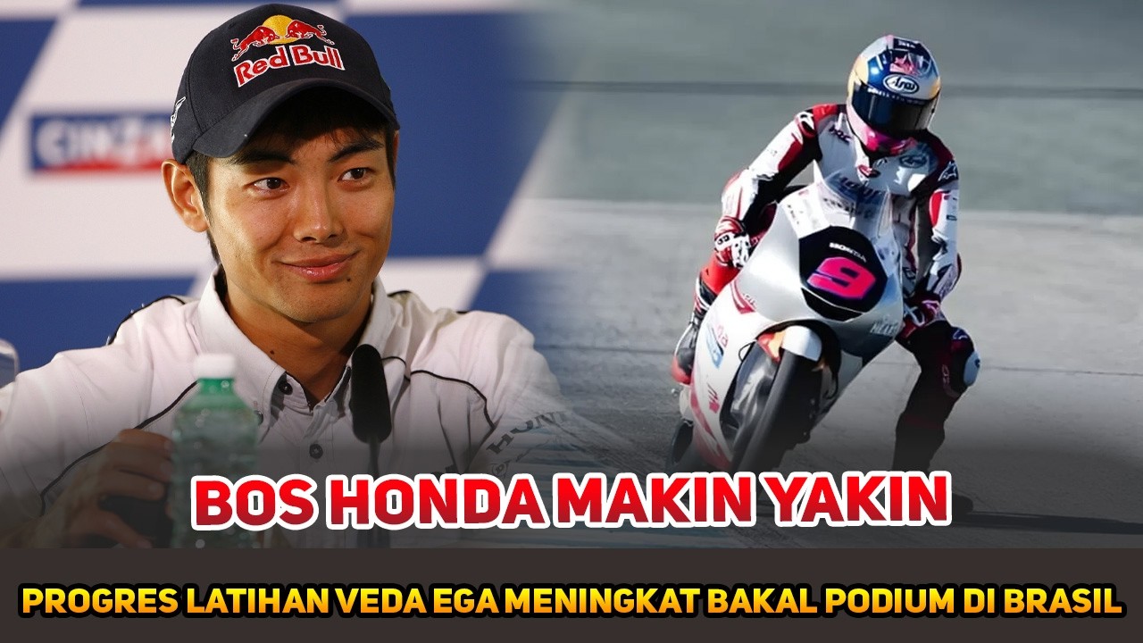 MEDIA EROPA KAGET! Aksi Latihan Feda Ega Pratama Jelang Moto3 Brazil Bikin Paddock Heboh