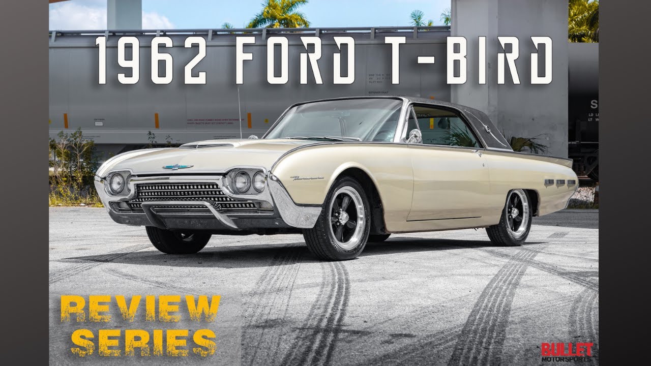 1962 Ford ThunderBird in Castillion Gold  [4k] | REVIEW SERIES
