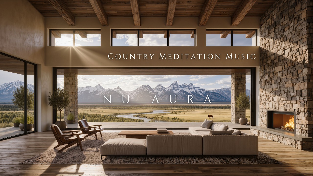 Nu Aura - MEADOWS - 3 Hours of Country Meditation Music - Visualizer