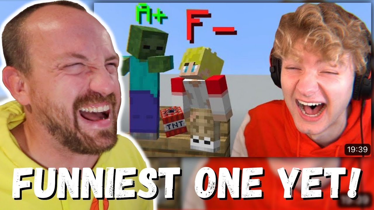 FUNNIEST ONE YET! TommyInnit We Went To Minecraft School... (FIRST REACTION!) w/ JSchlatt