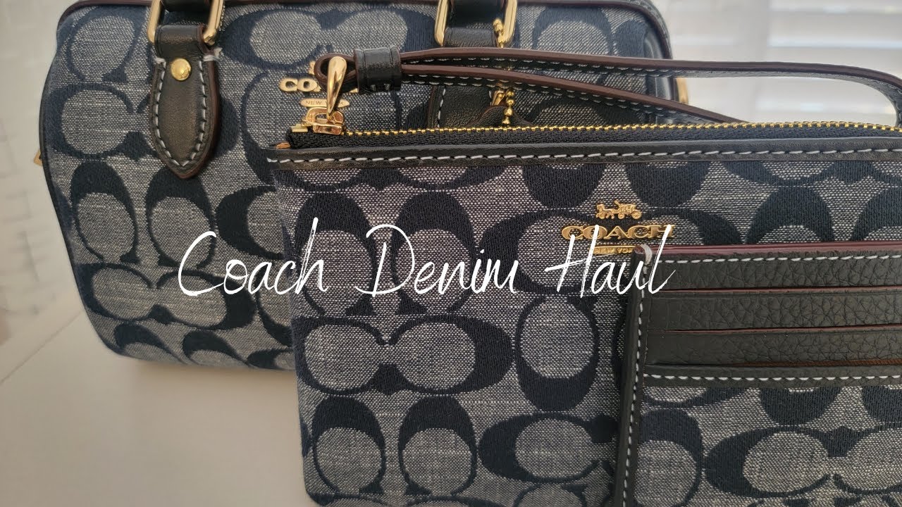 NEW COACH DENIM COLLECTION HAUL!!!