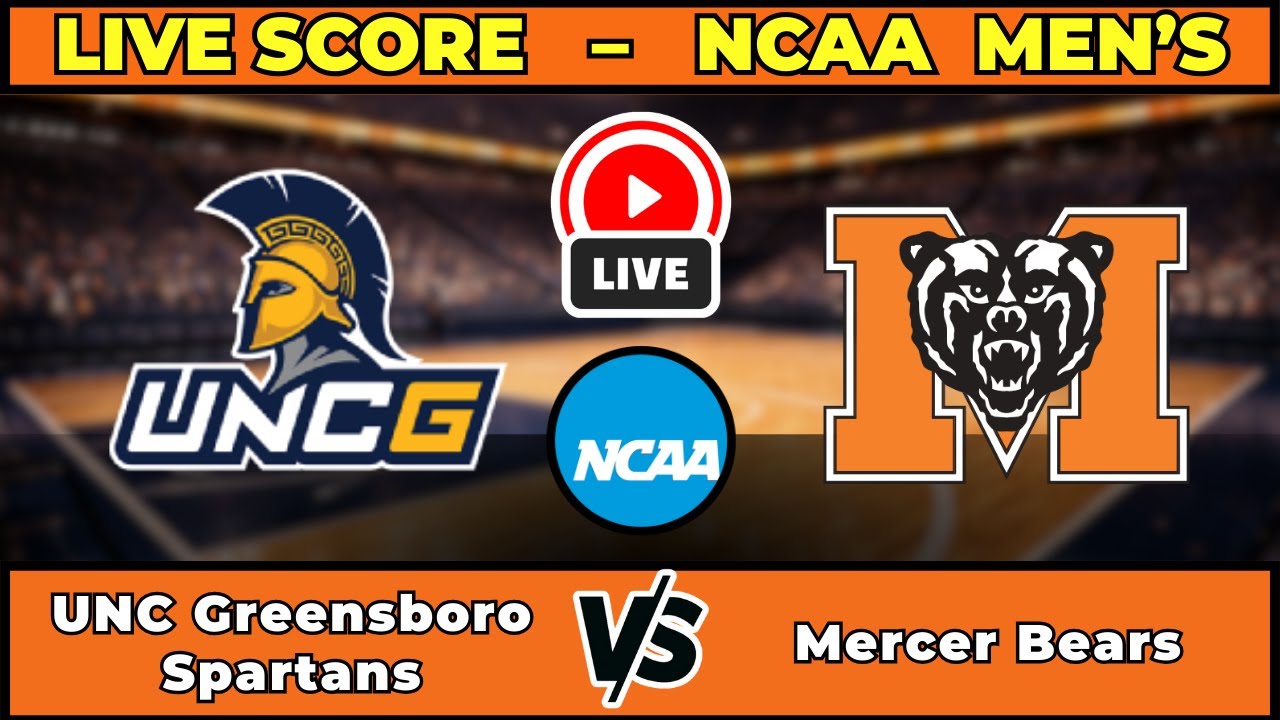 🔴 LIVE: UNCG Spartans at Mercer | NCAA Men's Basketball Scoreboard | Jan 29 | SoCon Action