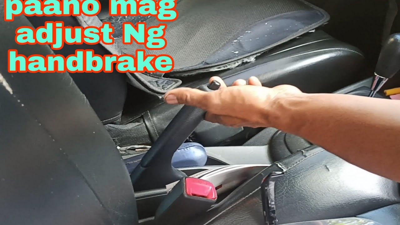 How to adjust handbrake | Toyota Avanza