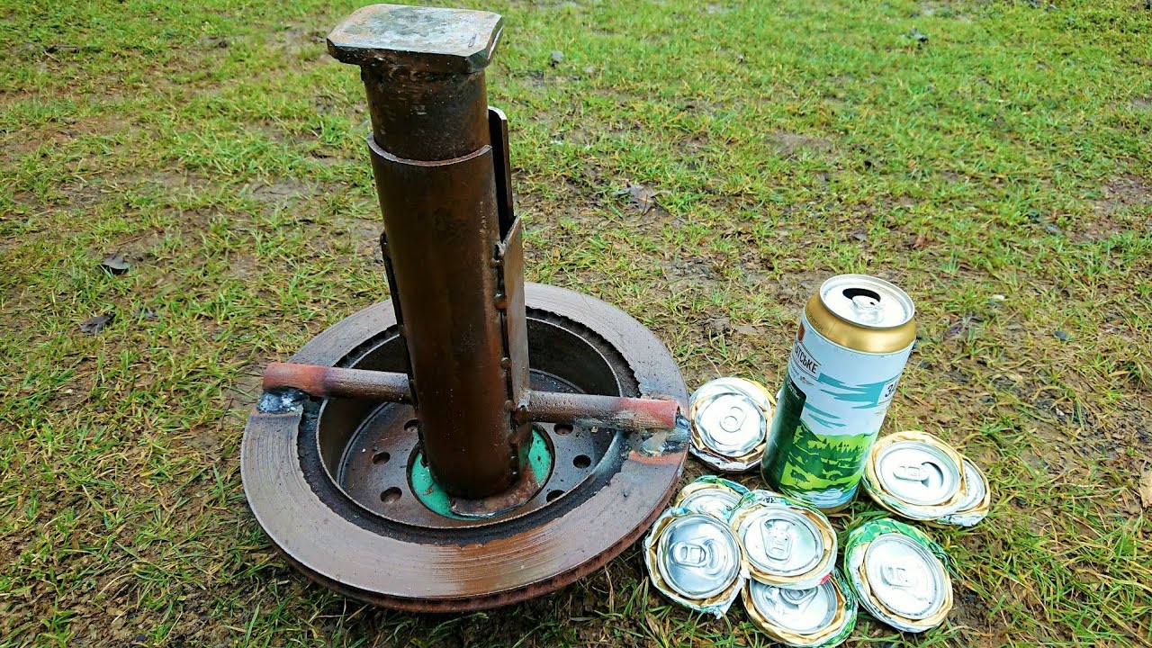 MANUAL PRESS FOR ALUMINUM CANS