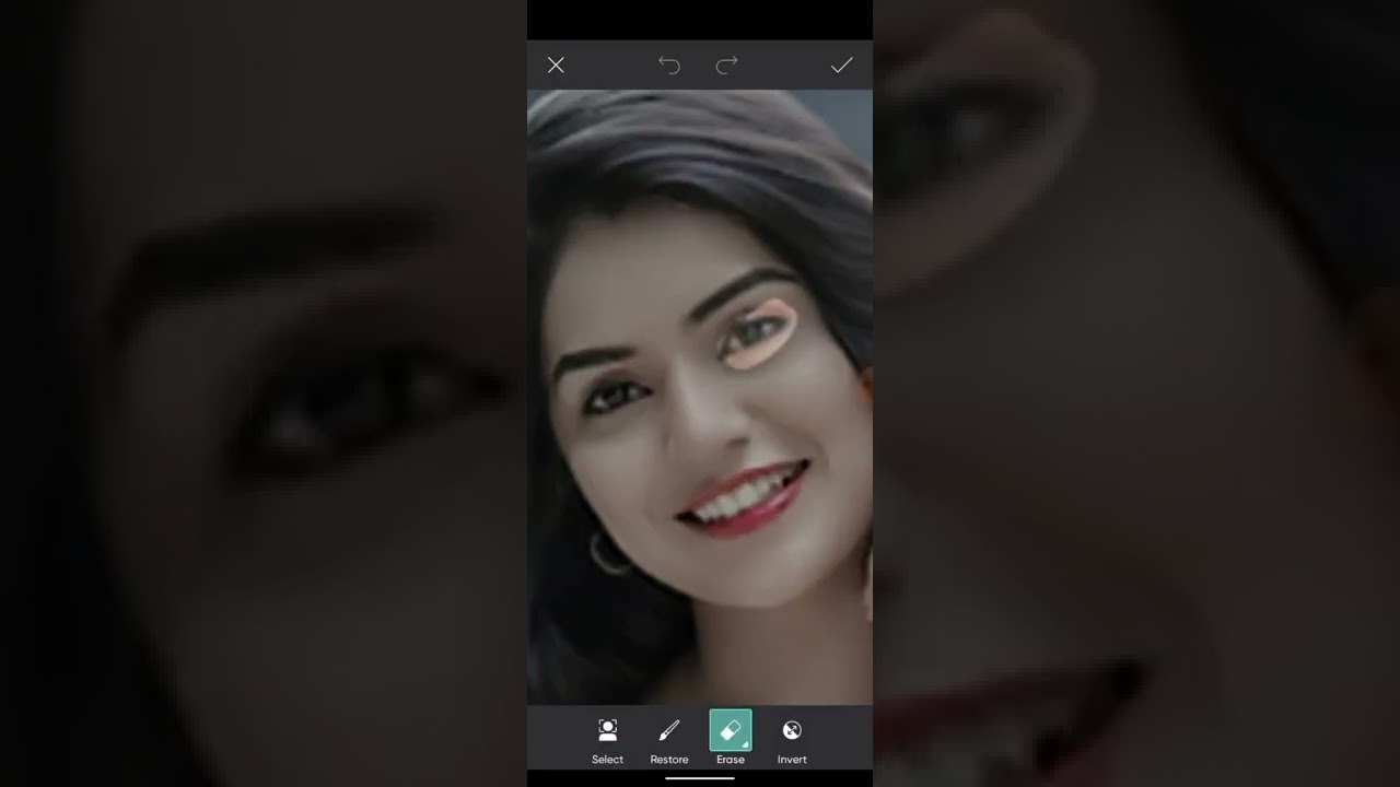 Snapseed oil paint face smooth photo editing