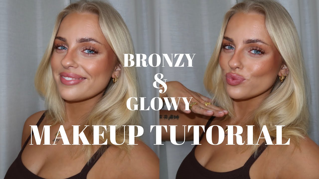 SCANDINAVIAN BRONZY & GLOWY MAKEUP TUTORIAL