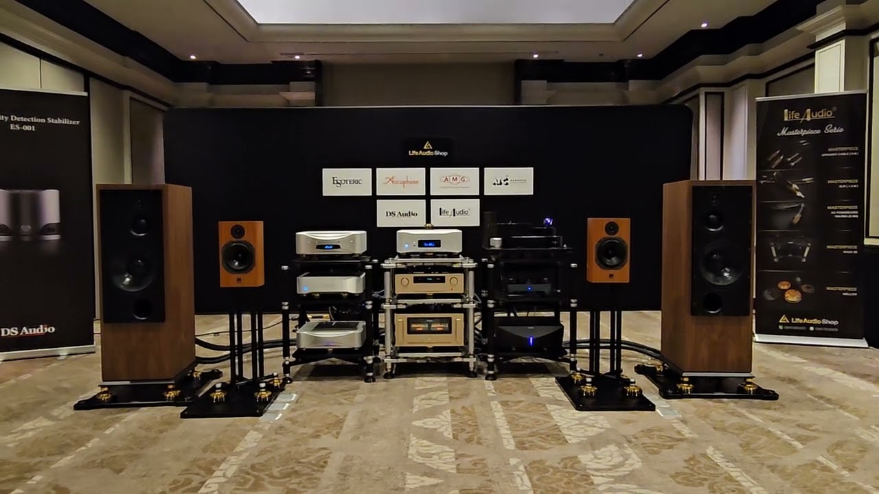 BAV Hi-End SHOW 2024 BKK - TAV Audio + Life Audio - Esoteric x  Accuphase x ATC x LHY