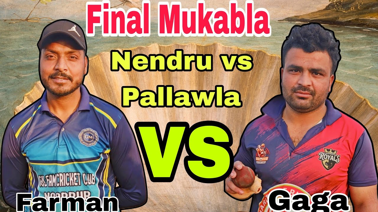 Final Match Gaga bijnor Nendru vs Farman pollard Pallawala . @TenniscricketBijnor105 