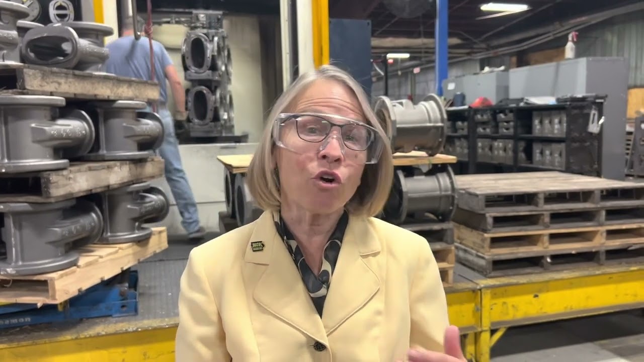 Miller-Meeks Tours Clow Valve in Oskaloosa