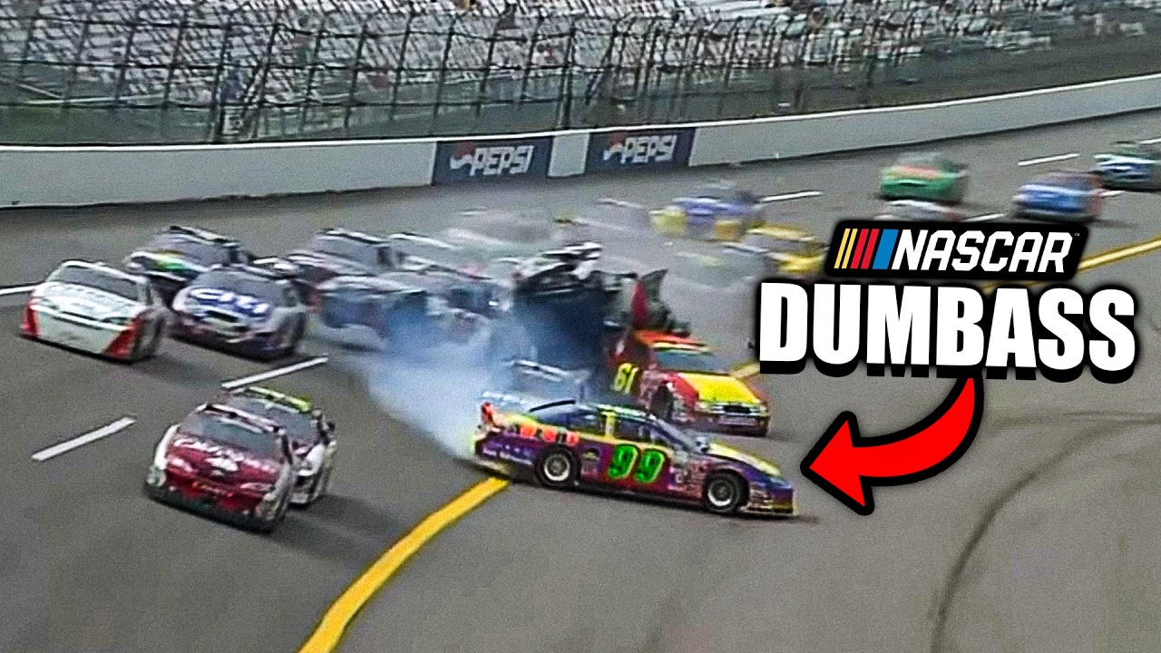 Самые глупые моменты в NASCAR