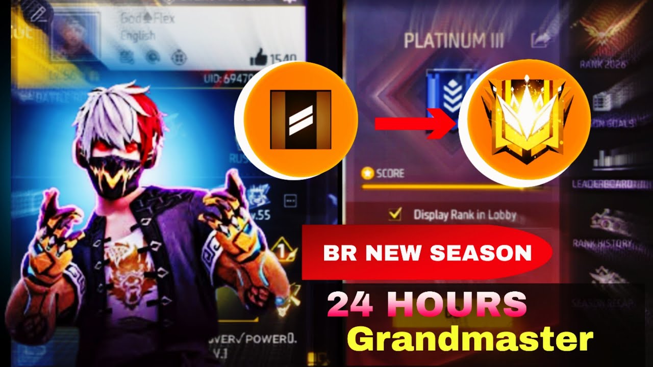 24 HOURS BR RANK PUSH 🔥 | NEW SEASON = PAIN 😤