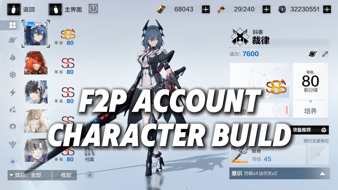 PGR Discord Secator БЕСПЛАТНЫЙ SSS+ ранг без каких-либо трат Сборка персонажа F2P #f2p #pgr