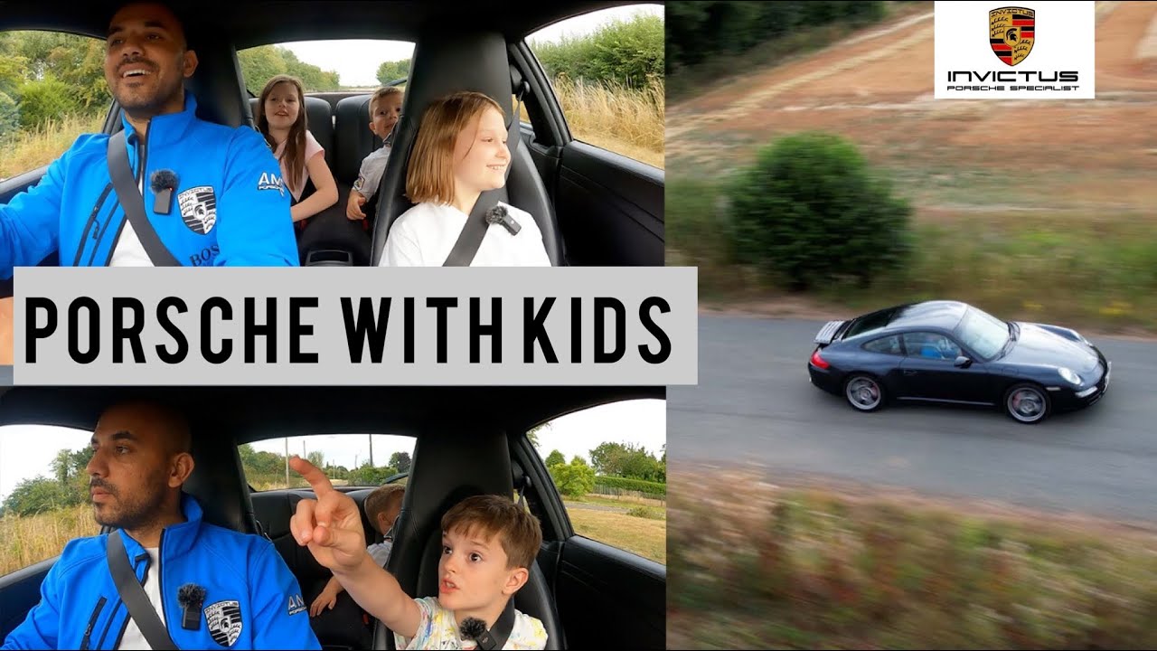 Test Driving A Porsche 911 With Kids