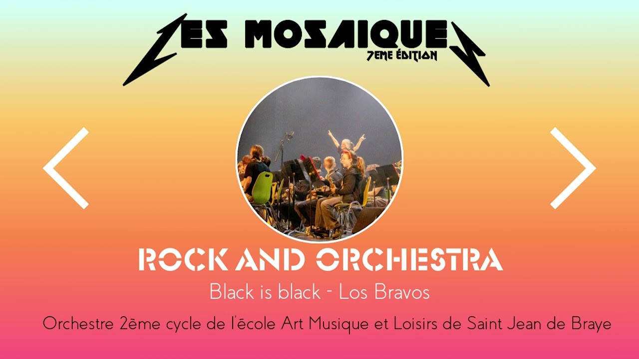 BLACK IS BLACK - Orchestre 2ème cycle + atelier Blues