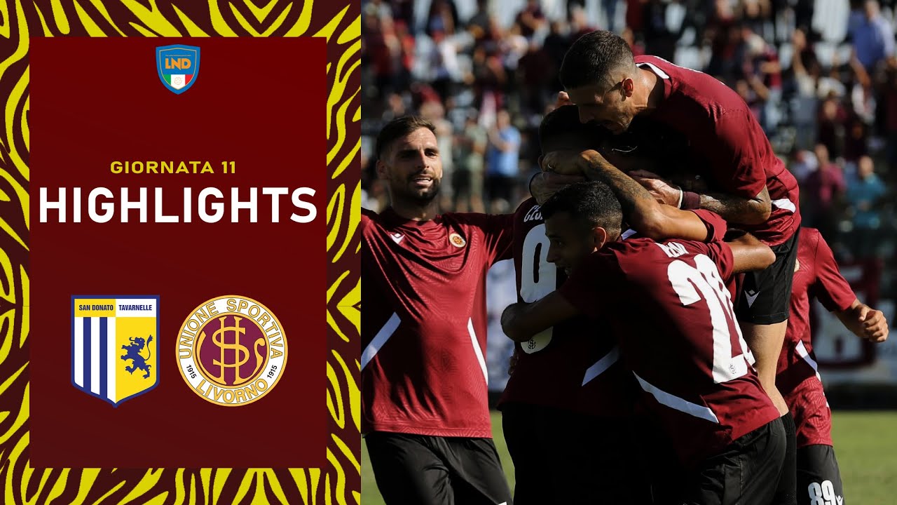 San Donato Tavarnelle - U.S. Livorno 1915 | Highlights Livorno TV