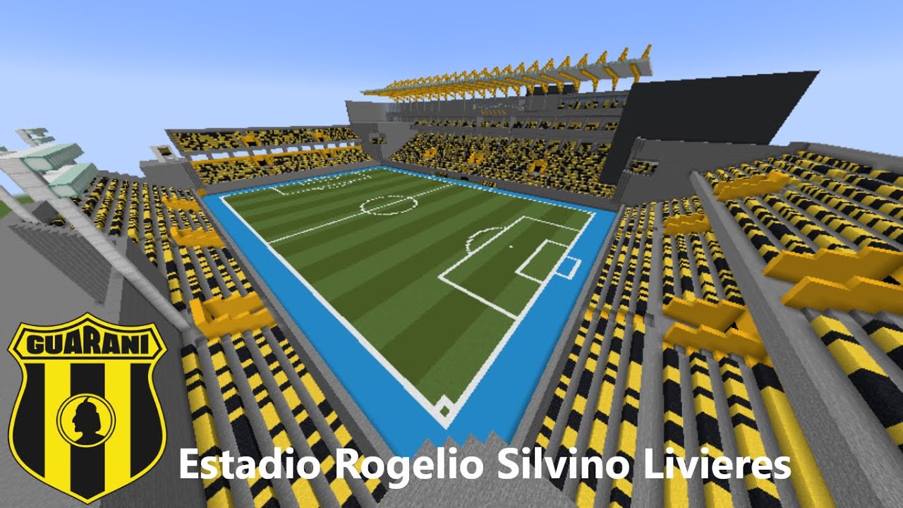 Estadio Rogelio Silvino Livieres en Minecraft (1.21.1)