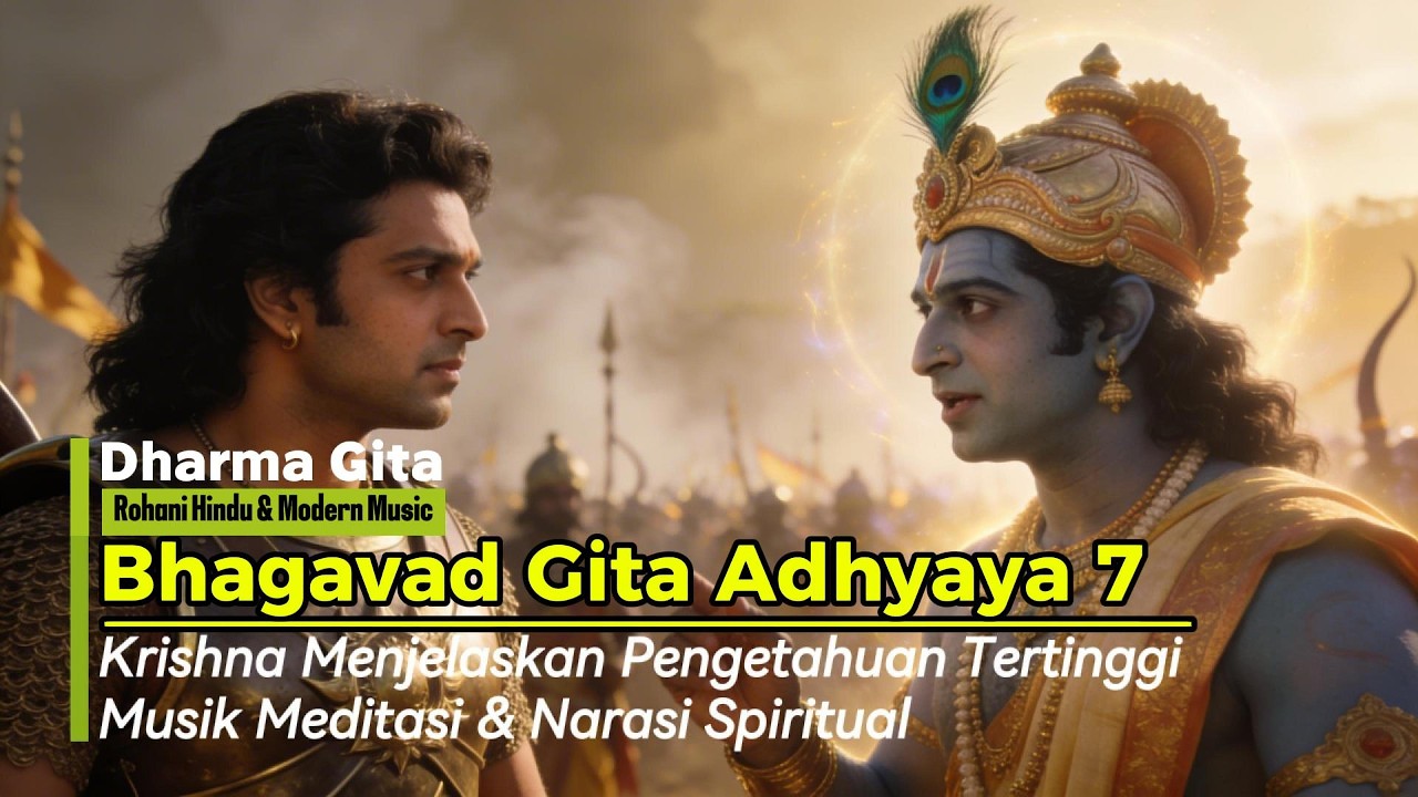 Bhagavad Gita Adhyaya 7 — Jnana Vijnana Yoga. | Pengetahuan & Realisasi Sejati | Dharma Gita