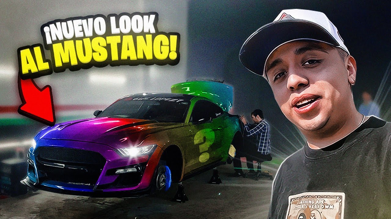 ESTE ES EL NUEVO COLOR A MI MUSTANG GT! 🔥 | GUS LOPEZ7