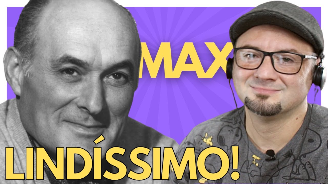 Músico e historiador brasileiro reagindo ao MAX - POMBA BRANCA