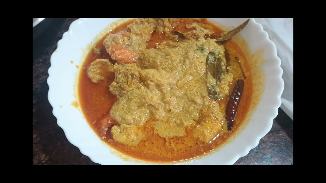 DELICIOUS Narkel Chingri Dish / prawn coconut Recipe