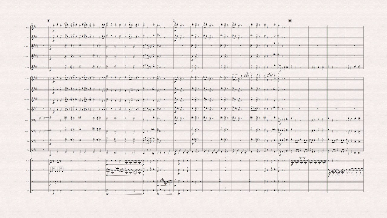 Friend Like Me - Marching Band Arrangement