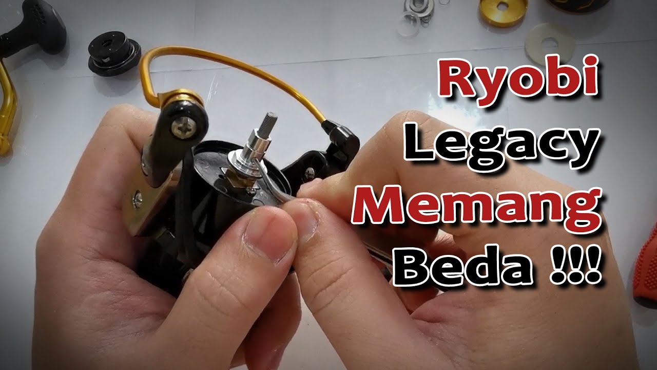 INI DIA KEUNIKAN DARI PARTS RYOBI LEGACY !! AWAS KE SKIP BAGIAN TERPENTING NYA ! Spinning Reel