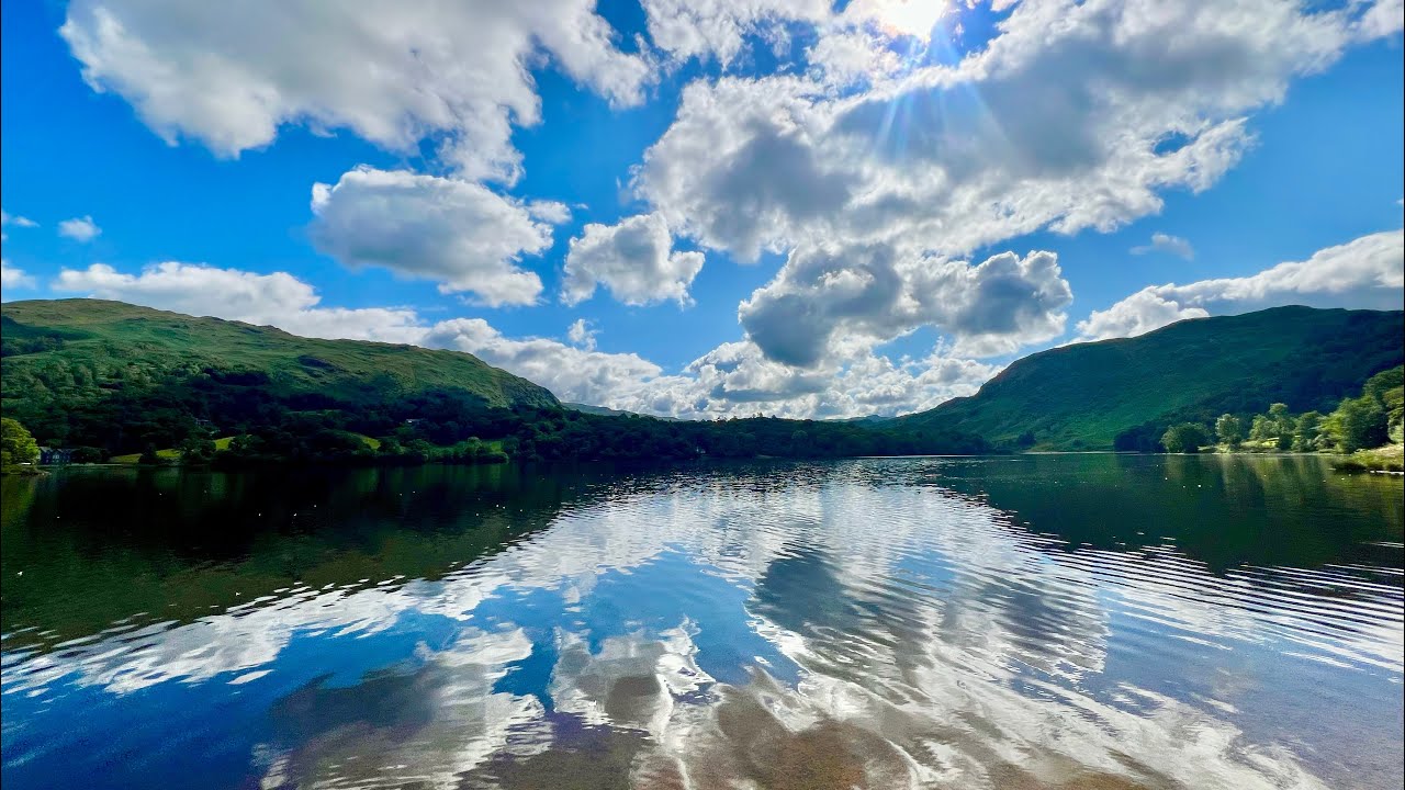 Grasmere Lake under Changing Summer Skies