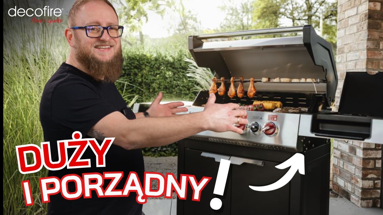 🔥 Duży i porządny! Grill gazowy Enders Boston 4 KR Turbo II | DECOFIRE