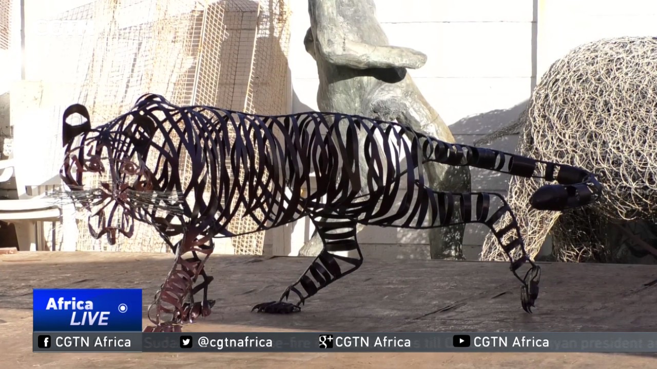 South Africa Scrap Art: Two artists in Cape Town turn trash into beautiful sculptures