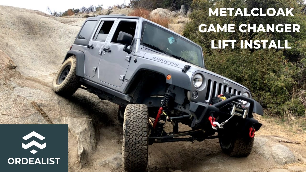 Installing a Metal Cloak Game Changer Lift