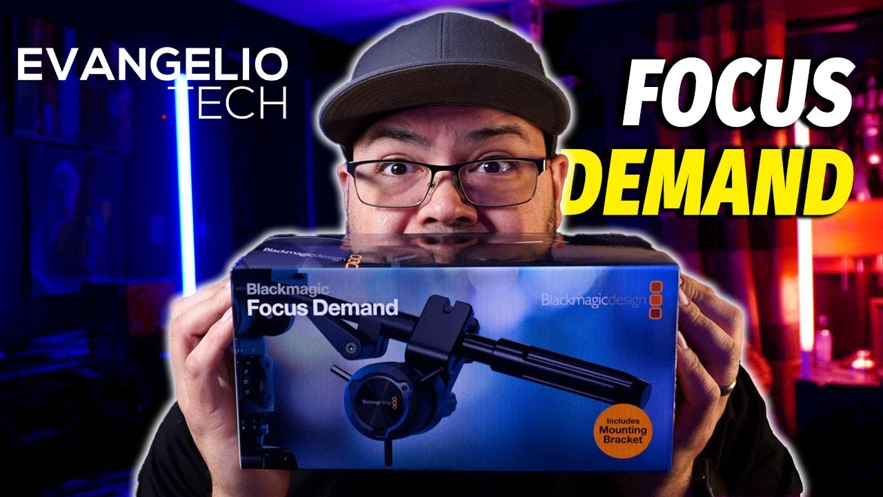 Unboxing Blackmagic Focus Demand  | Control de Enfoque Manual para Cámara 6K Pro