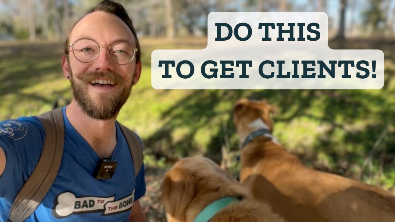 Five Ways to Get Pet Sitting & Dog Walking Clients in 2025! | My Marketing Strategy!