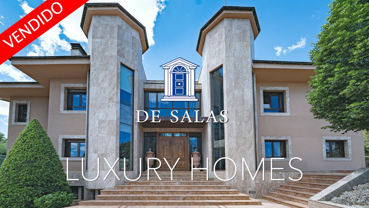 VENDIDO - Lujosa fortaleza de mármol y cristal con bellísimo jardín en Ciudalcampo  - Ref: MOV03247