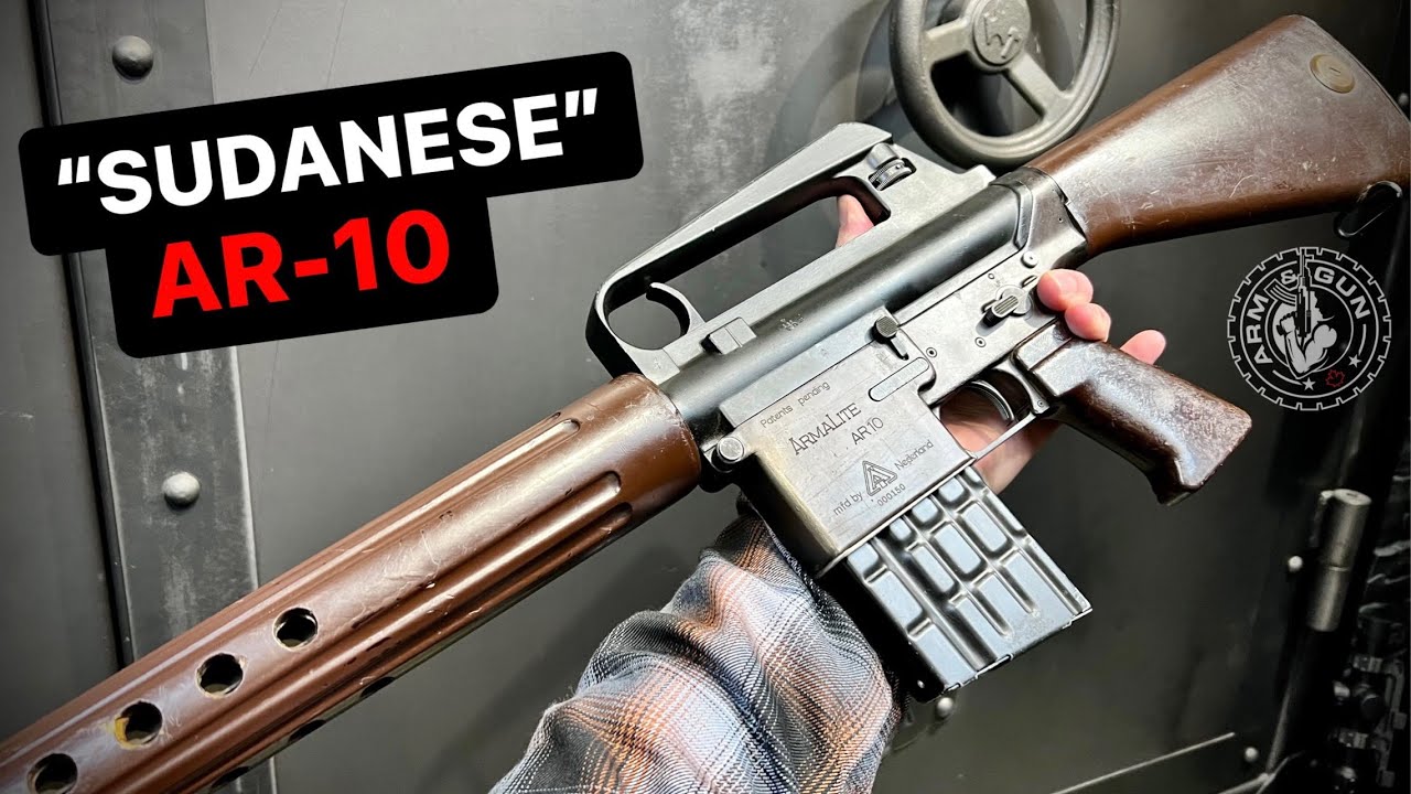 The &ldquo;OG&rdquo; AR10 that Cuba Got BEFORE USA 😎 Stoner&rsquo;s &lsquo;Sudanese&rsquo; Battle Rifle in 1 Minute #Shorts