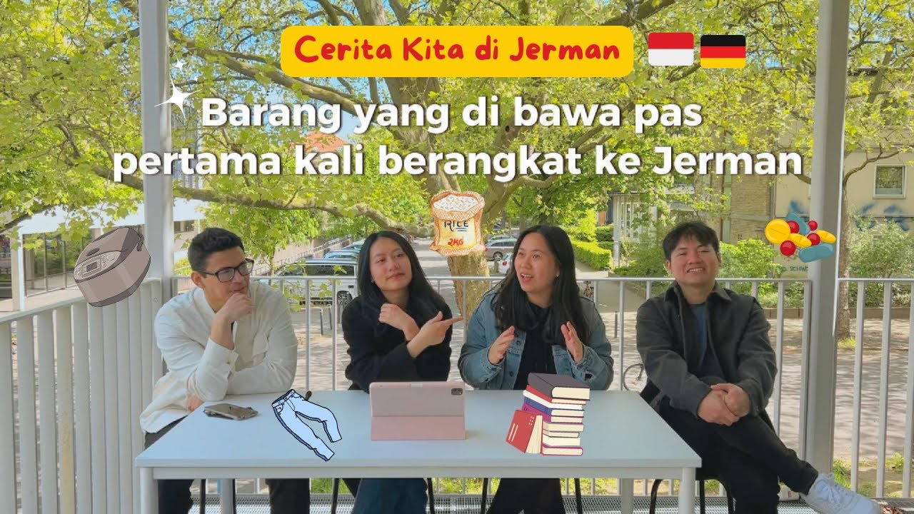Cerita Kita di Jerman #3 - Barang Wajib yang di bawa untuk pertama kali ke Jerman!