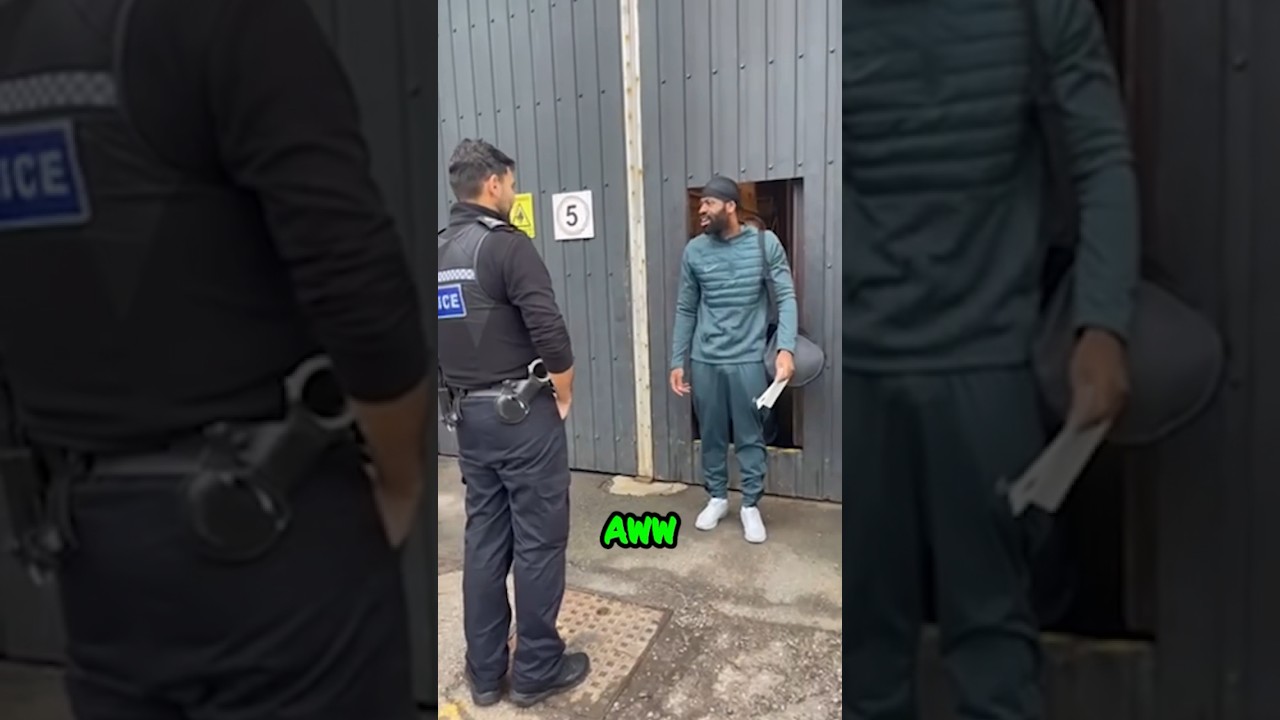 Cops Help Family Prank Man Getting Out of Jail 😂 #shorts