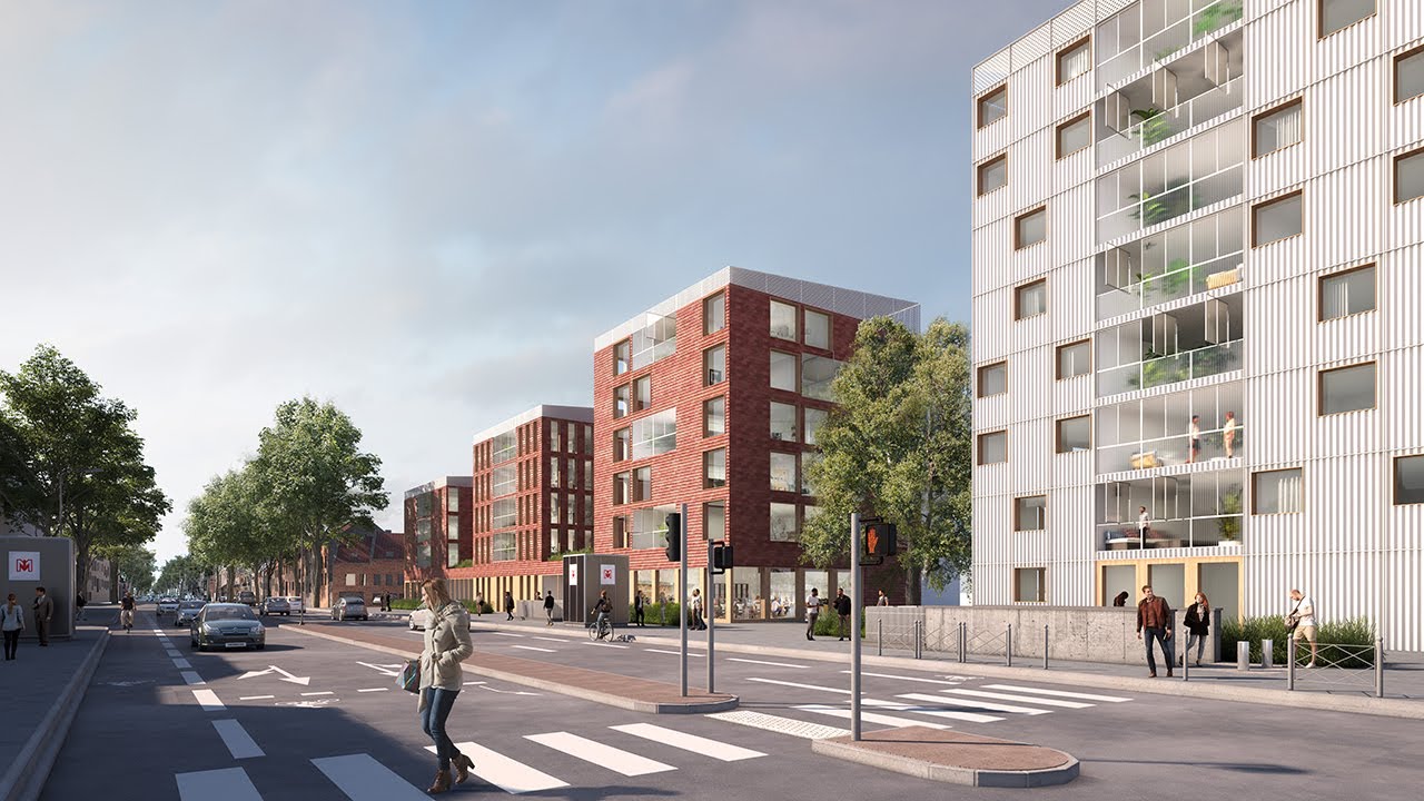 Station Neuf - Concours pour l'aménagement du site Esso à Lille