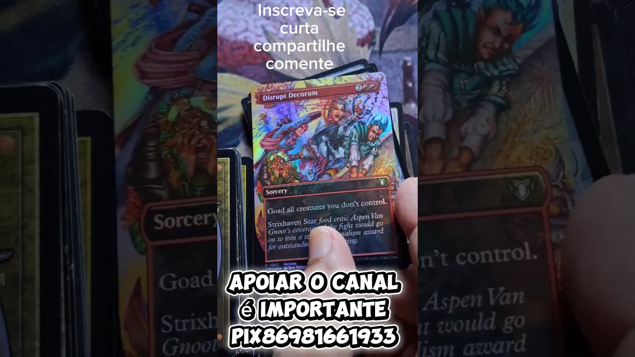 Cartas Foil aleatórias! 