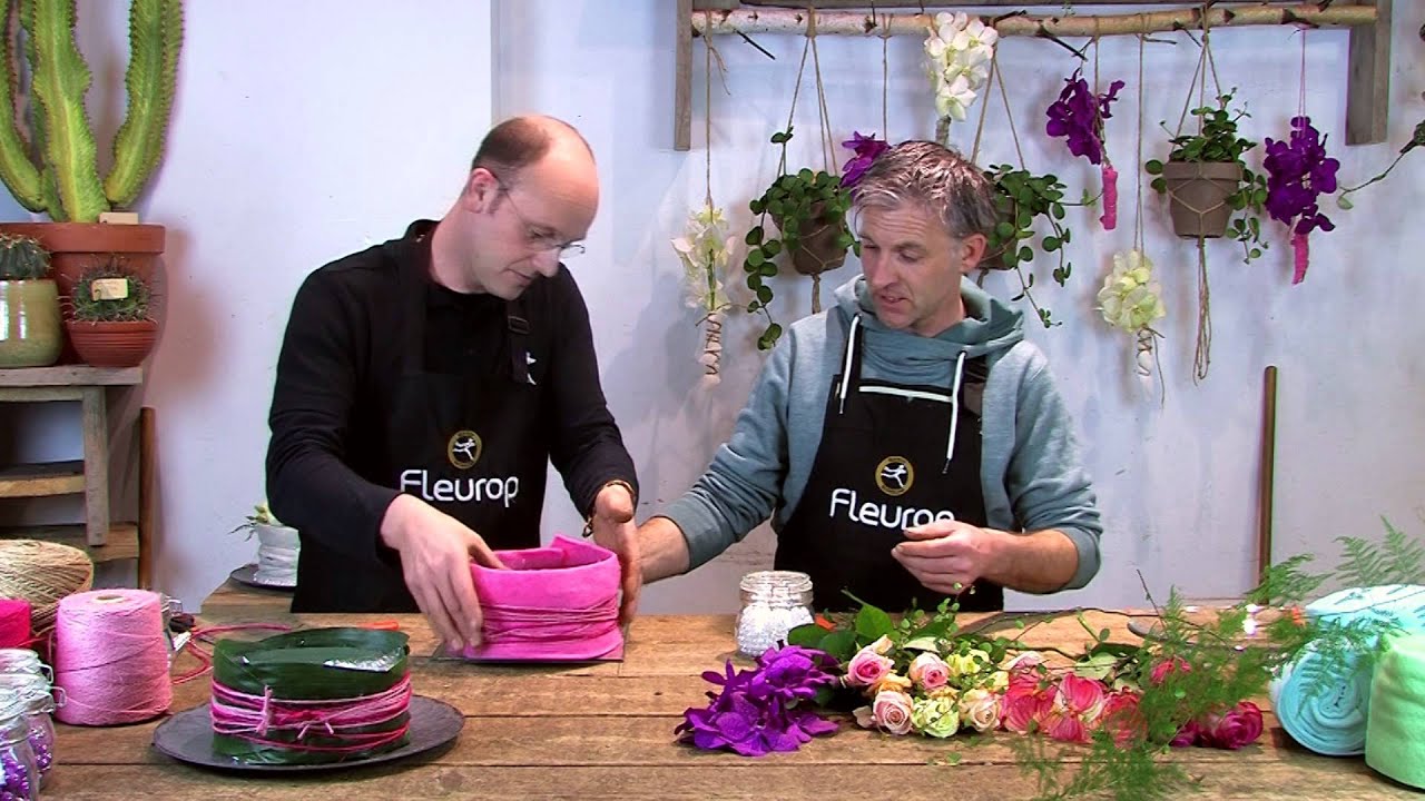 Maak zelf een bloementaart!