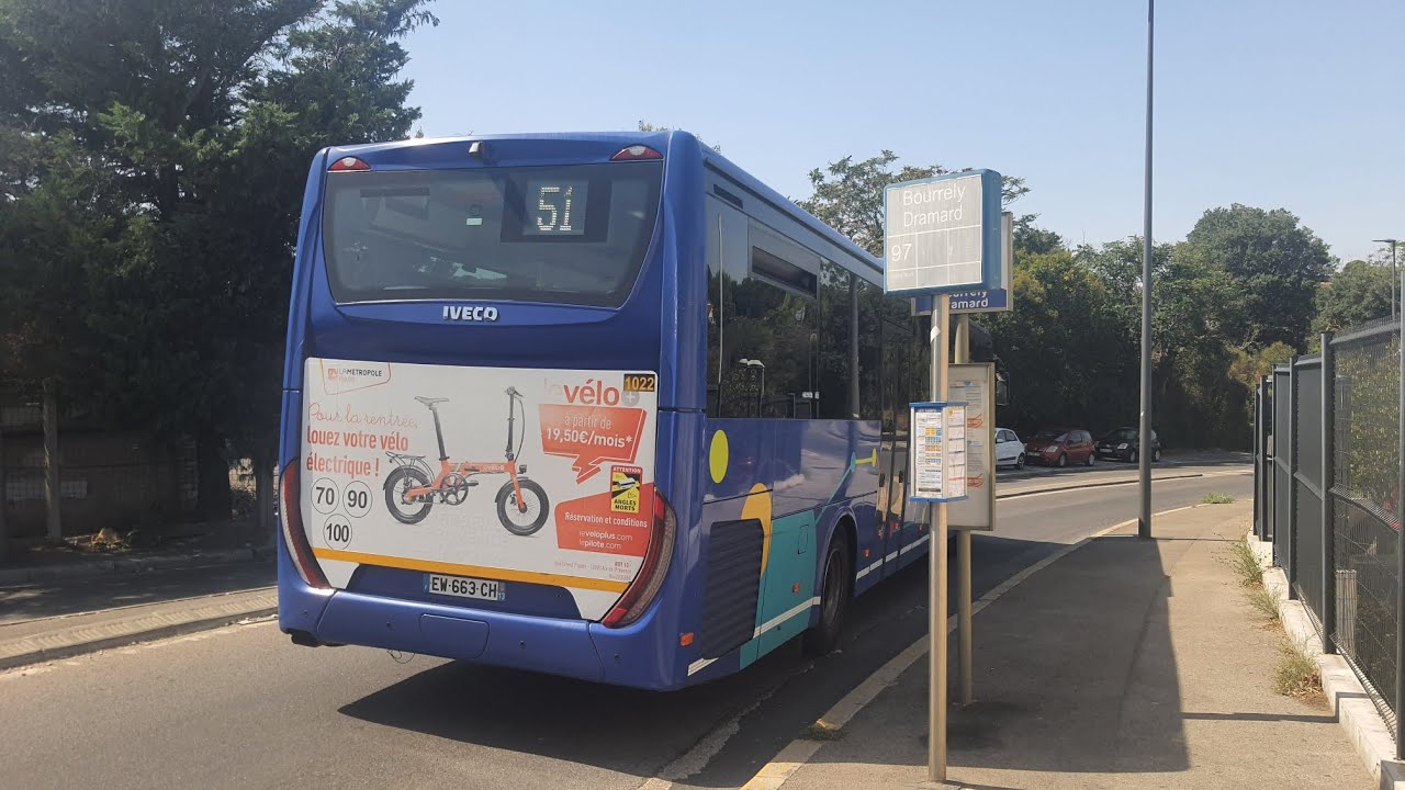Car 1022 - Ligne L51 - Iveco Crossway Line