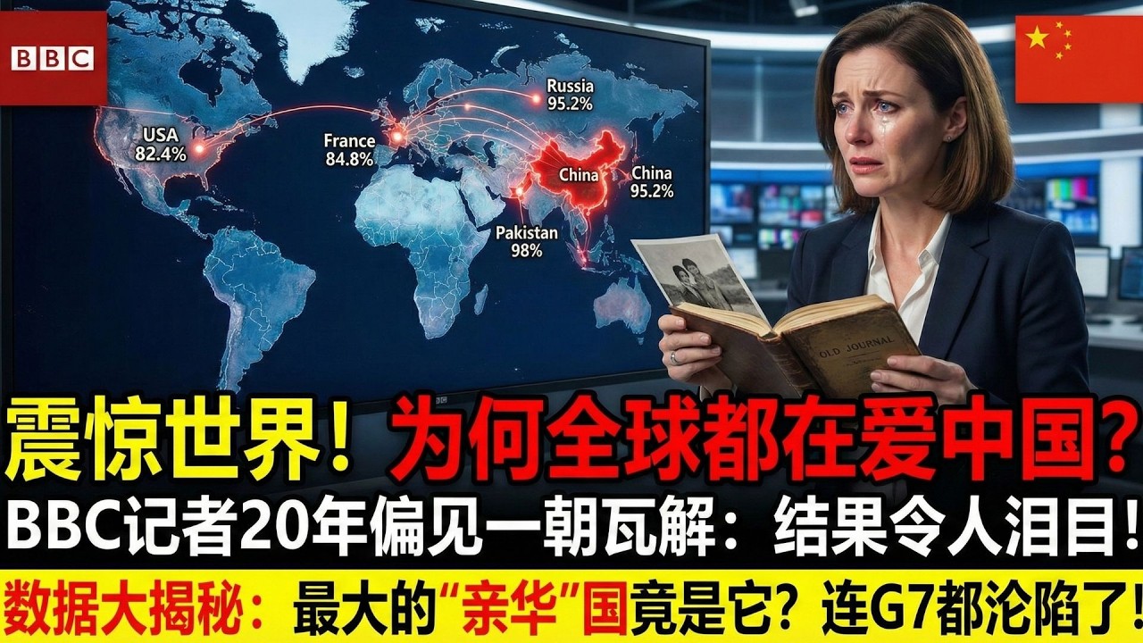 哪个G7国家最爱中国？好感度超95%！英国记者曾恨透中国，环游世界后却泪流满面，中国的伟大成就让她彻底改变看法。#国际新闻 #国际时事 #海外新闻 #世界新闻 #全球热点 #国外资讯 #国际焦点