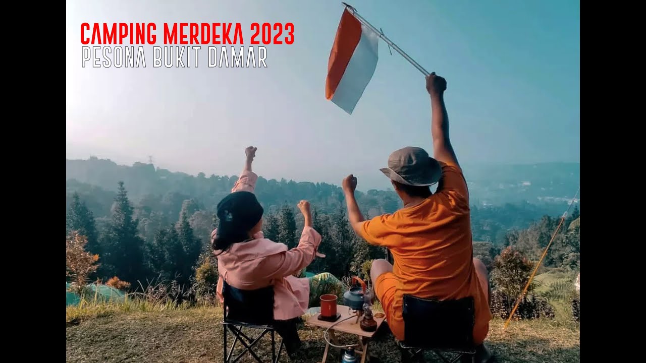 PASANGANBIKE | camping merdeka 2023 | pesona bukit damar | Bogor #campingceria #camping