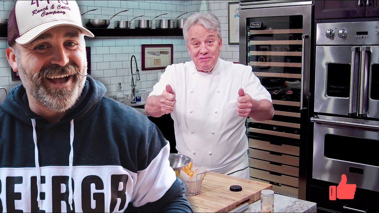 Chef Jean-Pierre Makes PERFECT French Fries | BEERGR Reacts