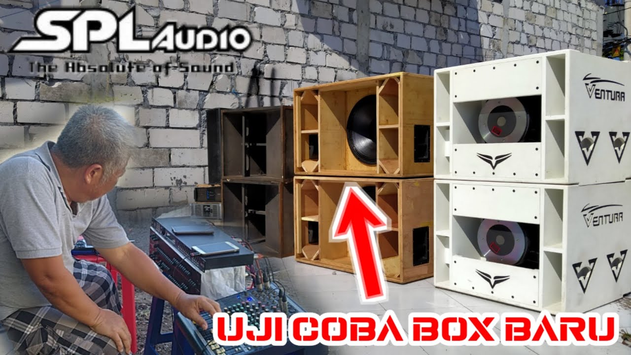 abah ali ||SPL AUDIO SURABAYA || cek sound dan uji coba box baru