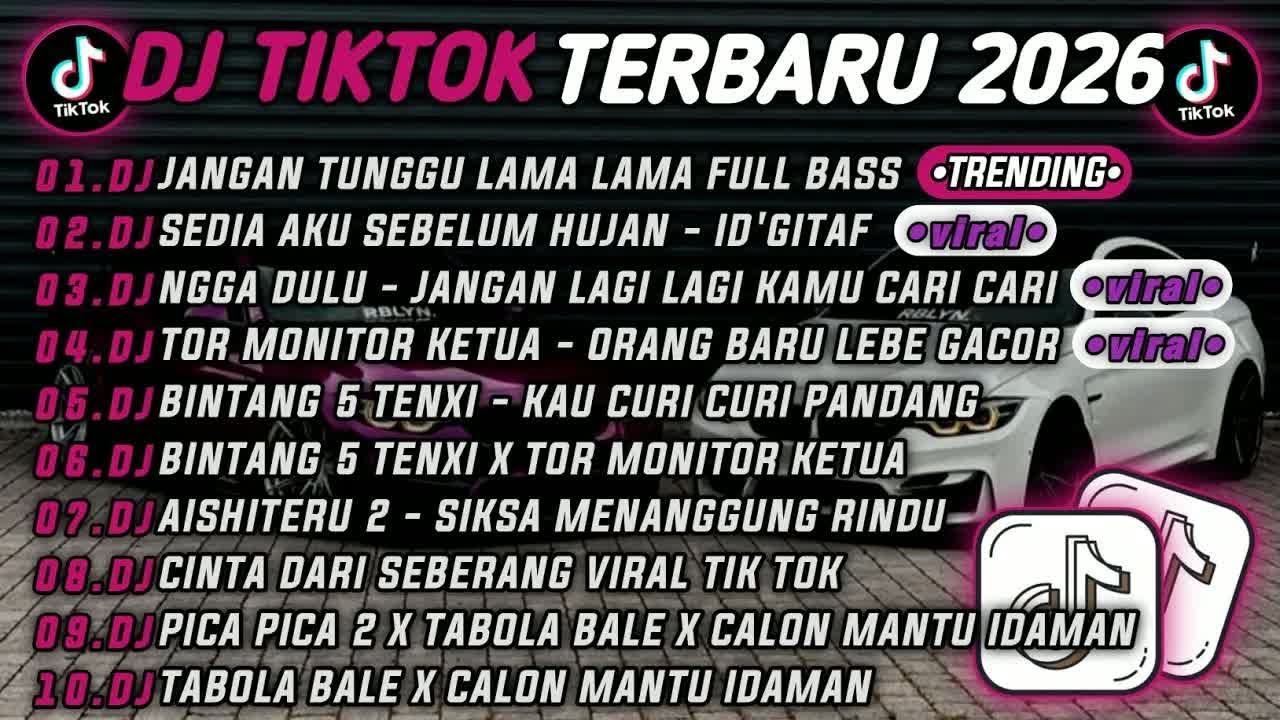 DJ TIKTOK TERBARU 2026 🎵DJ JANGAN TUNGGU LAMA LAMA 🎵DJ SEDIA AKU SEBELUM HUJAN ID'GITAF 🔥