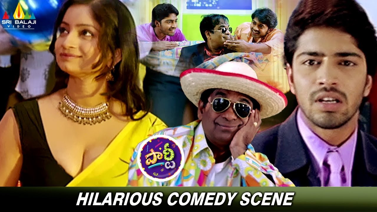 Brahmanandam, Allari Naresh & Shashank Hilarious Comedy Scene | PARTY | Telugu Movie Comedy Scenes